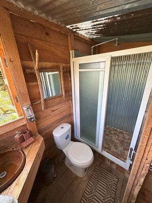 Towels, soap, toilet paper