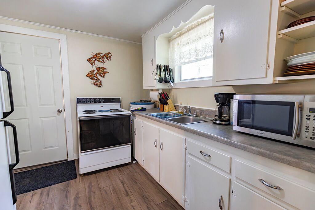 Microwave, oven, stovetop