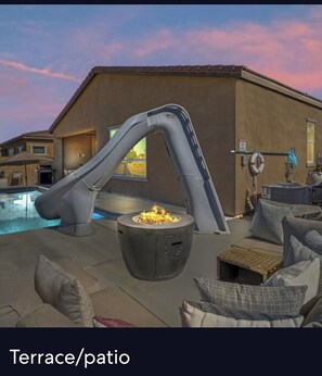 Außenpool, beheizter Pool