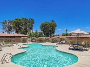 Außenpool, beheizter Pool