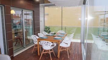 Leilighet – standard, lanai | Spiseområde