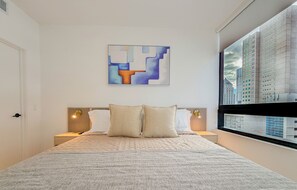 1 多间卧室、免费 WiFi、床单