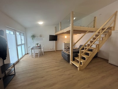 Beautiful new 1-room apartment ideal for hikers