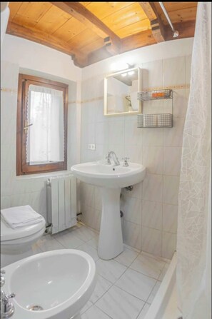 Regadera, secadora de cabello, toallas, jabón 