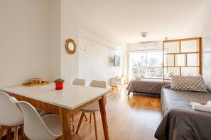 1 bedroom, in-room safe, desk, iron/ironing board - Apartment palermo soho Buenos Aires Argentina with swimming pool gym and playroom (Palermo Soho city)