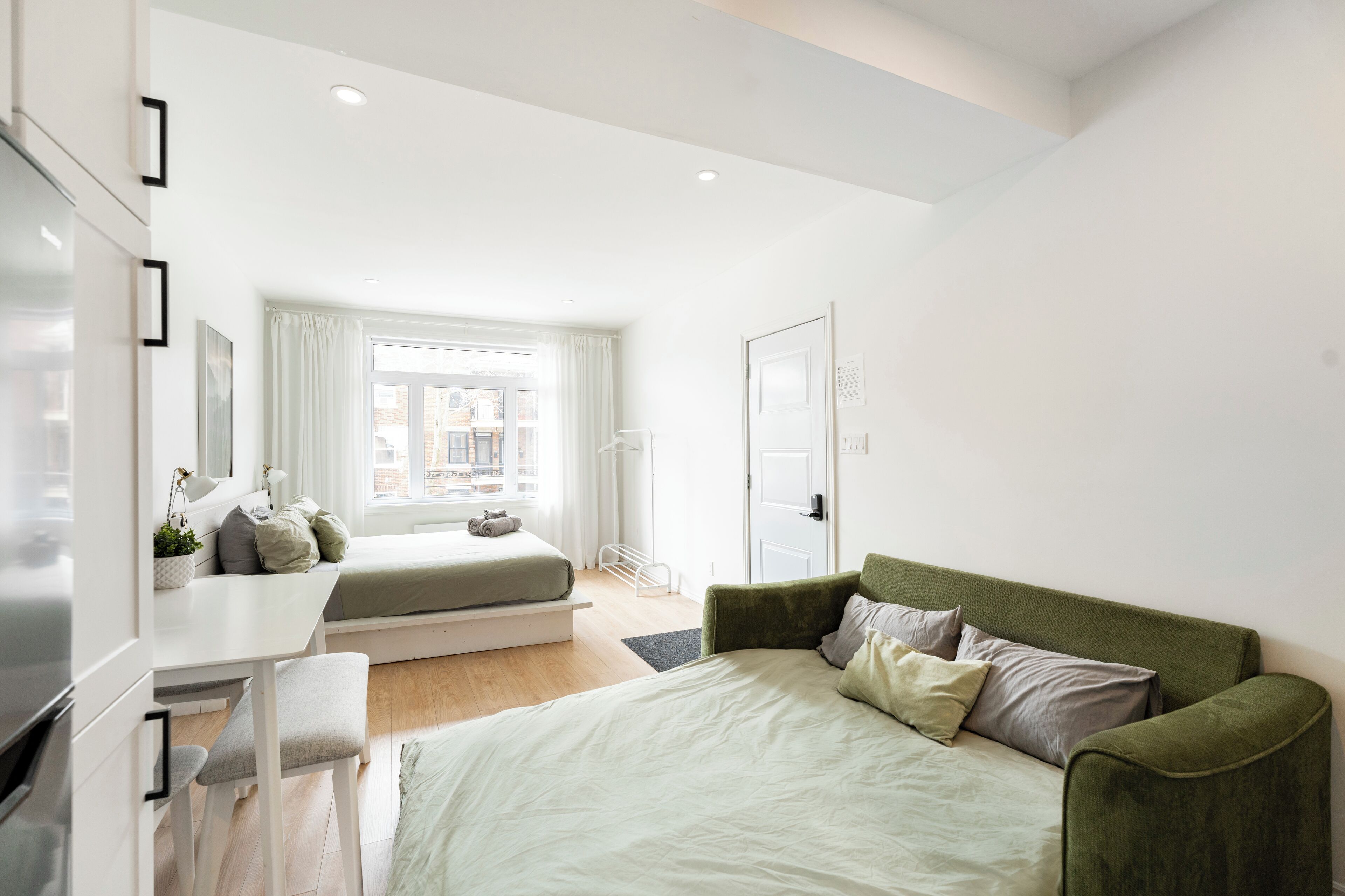 1 makuuhuone, silitysrauta/-lauta, Wi-Fi, vuodevaatteet