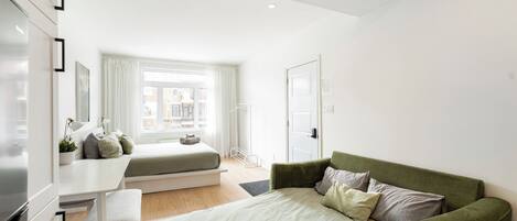 1 makuuhuone, silitysrauta/-lauta, Wi-Fi, vuodevaatteet