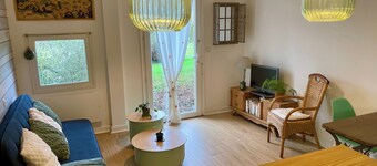 Comfortable, quiet gîte nestled in a 2 ha wooded park, 15 min from Lille