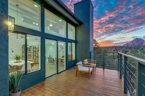 Outdoor dining - Insane Views! Modern Home with Private Hot Tub! (Sedona)