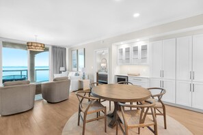 Condo, 1 King Bed (Portofino Island Resort 4-1908) | Dining - Portofino Island Resort 4-1908 (Pensacola Beach)
