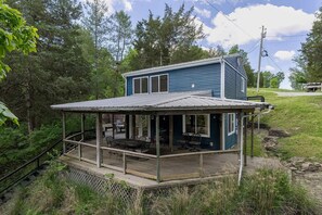 Exterior - Lakefront Home with Boat Dock and Multiple Decks! (Williamstown)