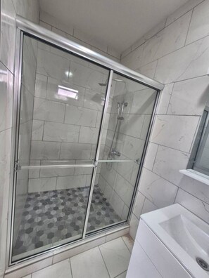 Bathroom - Bedroom #2 located 10 minutes away from airport (Couva-Tabaquite-Talparo Regional Corporation)