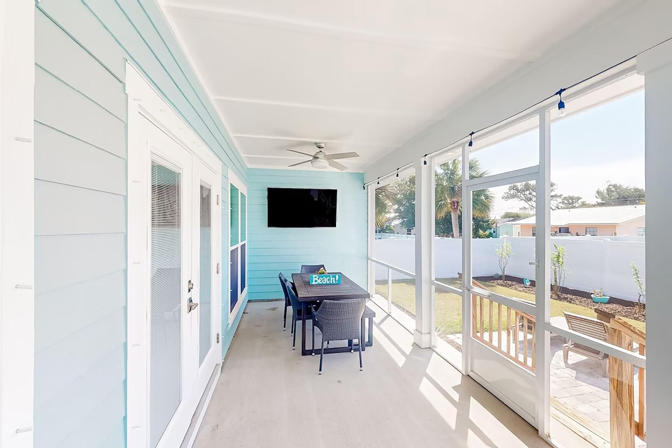 Casa, letti multipli (Turtle Beach Retreat) | Ristorazione all'aperto