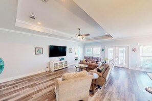House, Multiple Beds (Turtle Beach Retreat) | Living area - Turtle Beach Retreat (Panama City Beach)