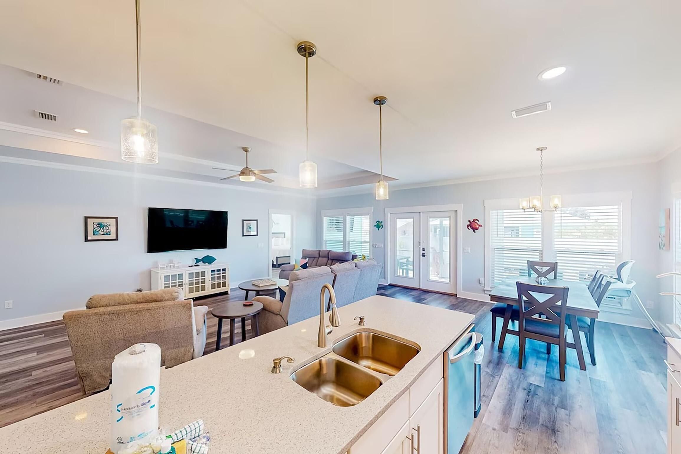 Hus, flere senger (Turtle Beach Retreat) | Innvendig