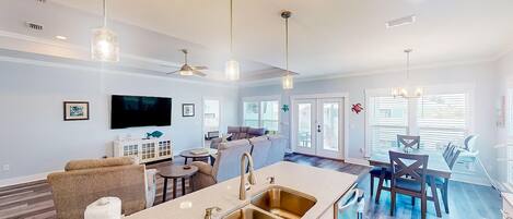 Hus, flere senger (Turtle Beach Retreat) | Innvendig