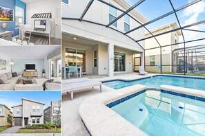 Pool - Kids Bedrooms | Game Area | Screened Private Pool (Kissimmee)