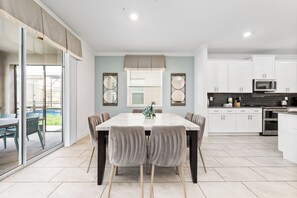Fridge, microwave, oven, stovetop - Kids Bedrooms | Game Area | Screened Private Pool (Kissimmee)