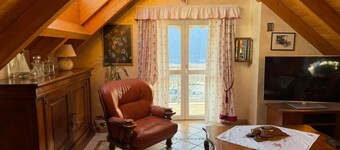 Comfortable attic in the hills of Trento