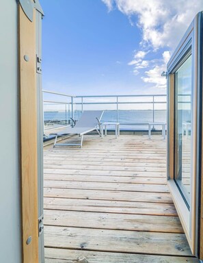 Terrace/patio - Vue mer magique - charme et confort (Larmor-Plage)