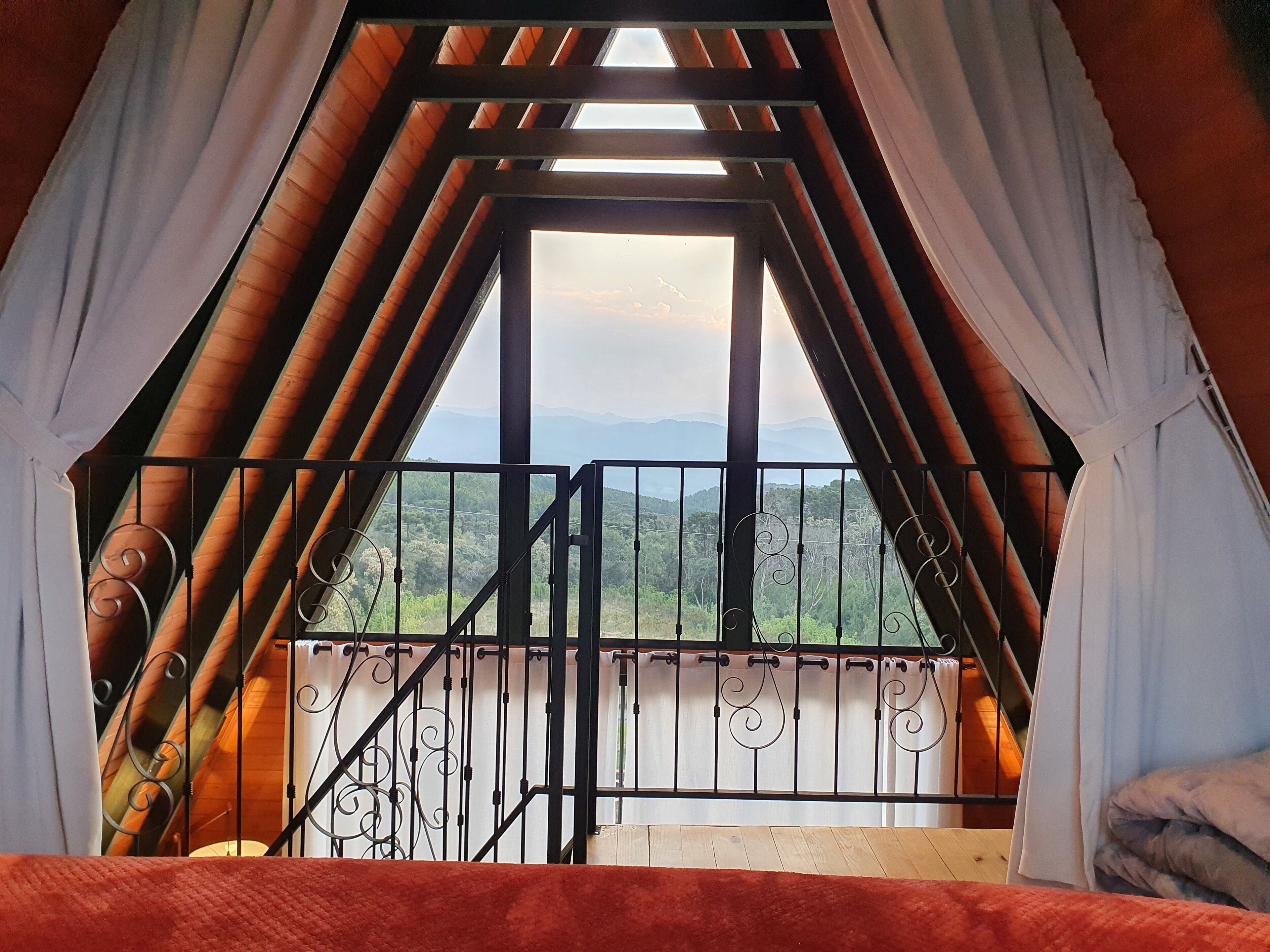 Deluxe-Chalet, Bergblick