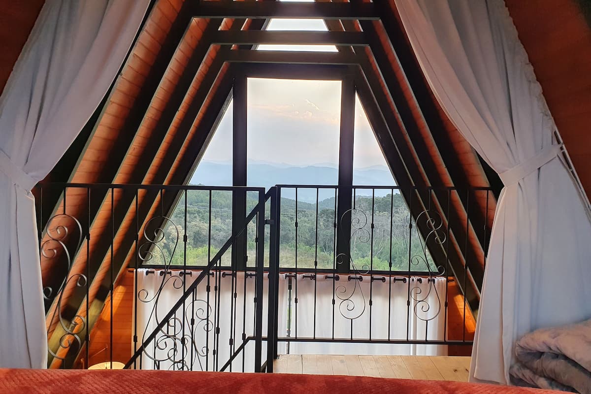 Deluxe-Chalet, Bergblick