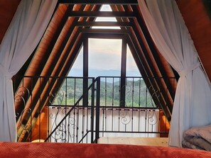 Deluxe-Chalet, Bergblick