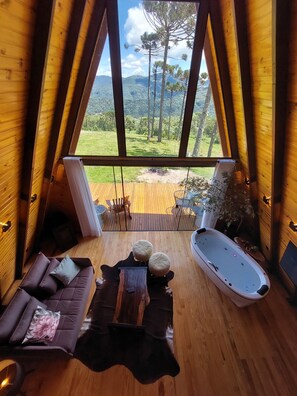 Deluxe Chalet, Mountain View | Interior - Altitude 1140 Urubici (Águas Brancas)