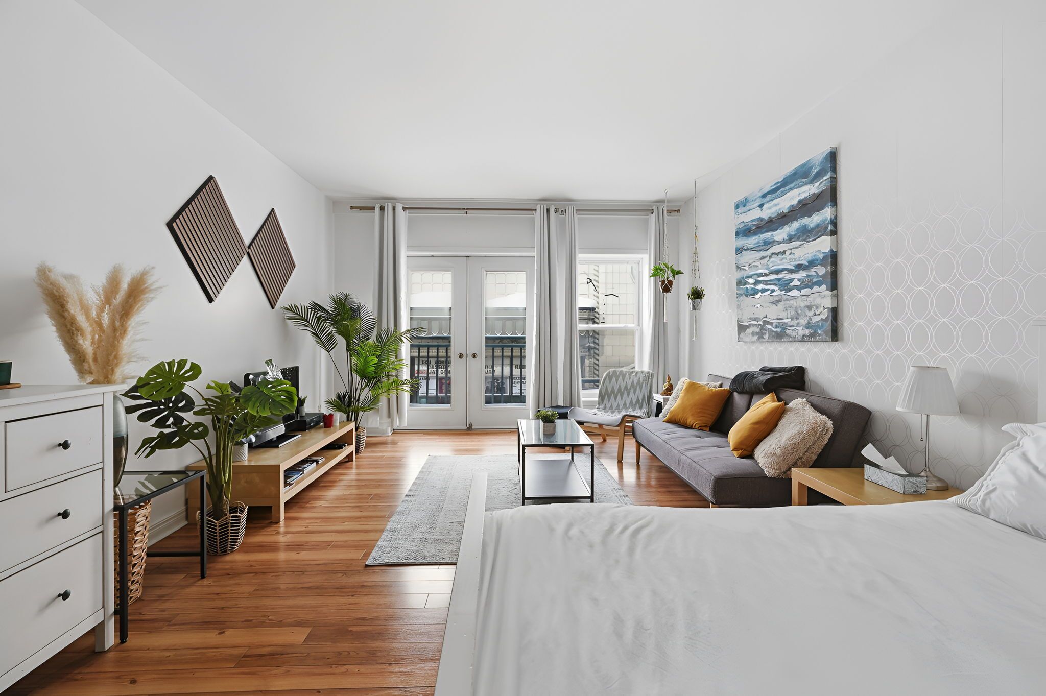 Ilmainen Wi-Fi, vuodevaatteet