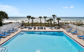 Pool - The Sandy Turtle at Gulf Highlands: Enjoy a Street Legal Golf Cart +Pets welcome (Panama City Beach)