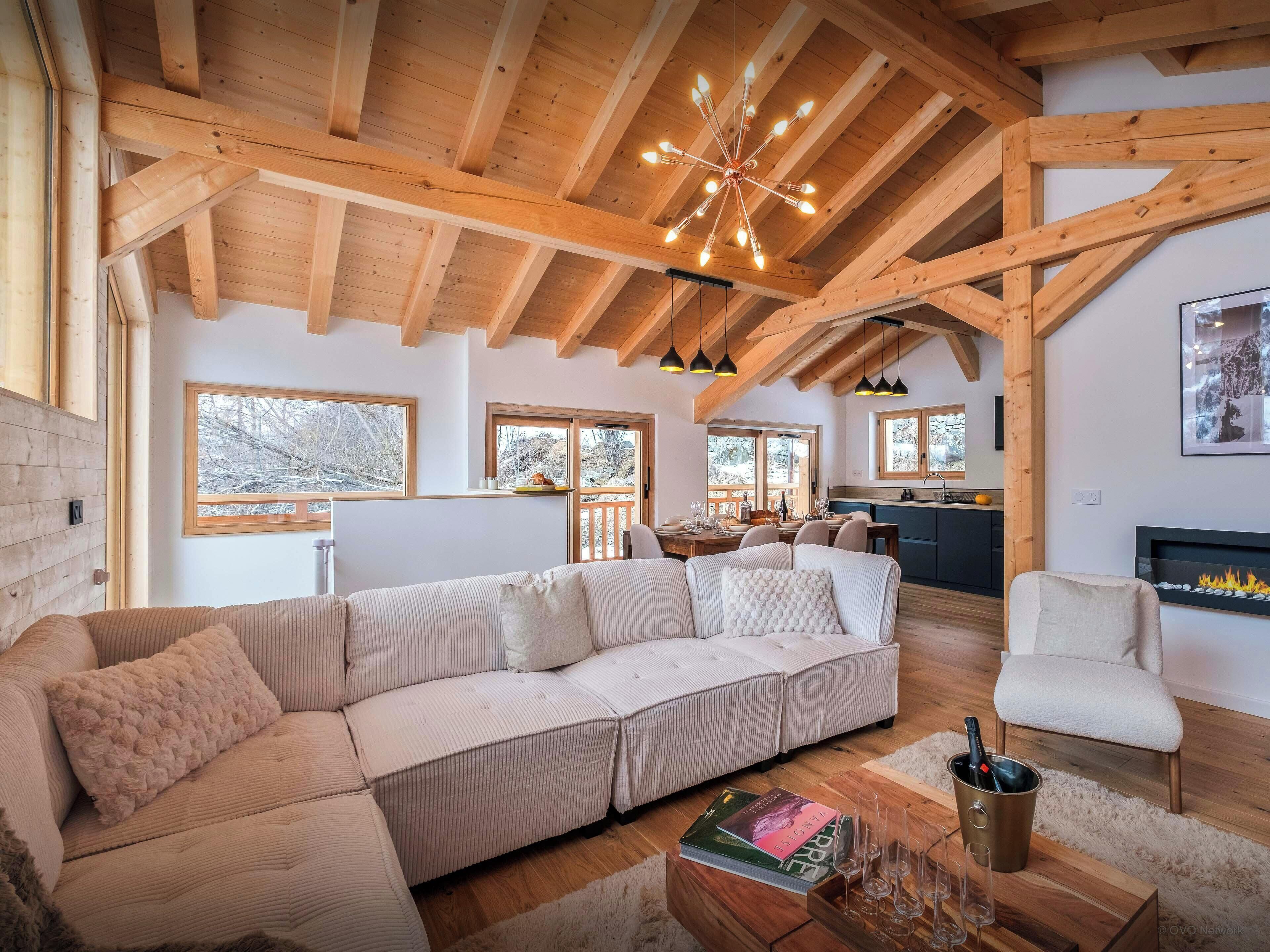 TV, fireplace, video games, stereo