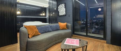 60-inch Smart TV with digital channels, streaming services