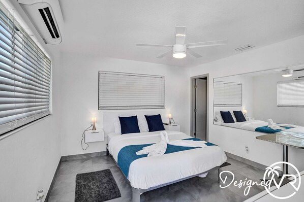 Iron/ironing board, WiFi, bed sheets