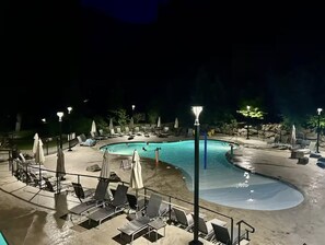 Ulkouima-allas, lämmitetty uima-allas