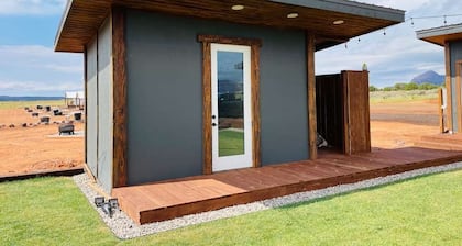 Unique Covered Wagon Glamping with Shared Sauna