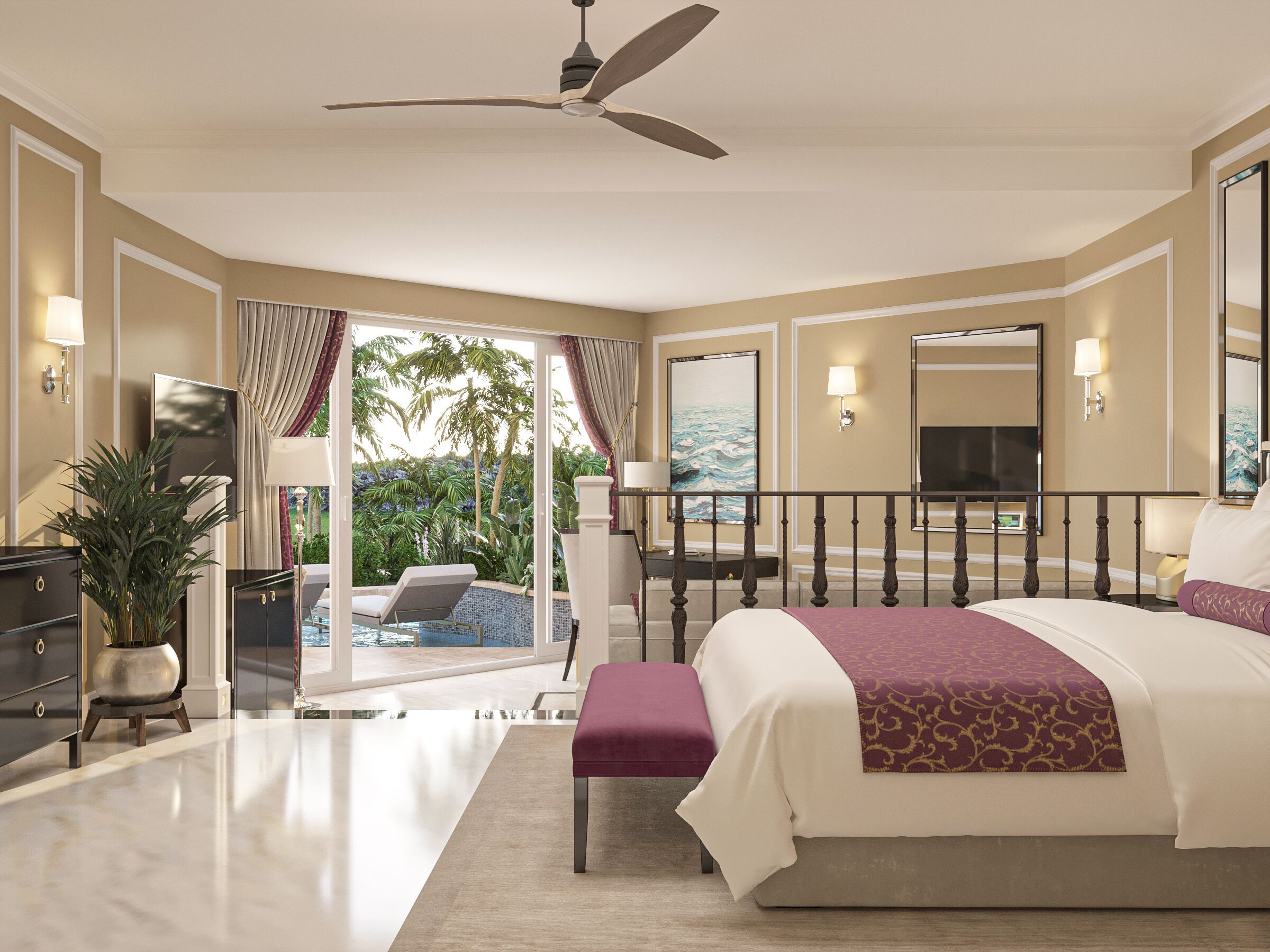 Swim up Luxury King Suite | In-room safe, free WiFi