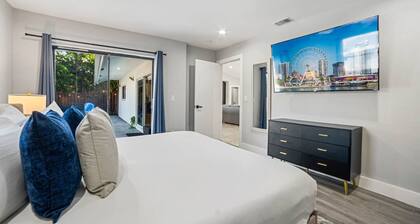 Heated Pool - Putting Green - 5 min from Beach!