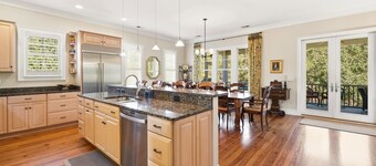 5BR/6BA Coastal Retreat with Elevator, Screened Porches & Easy Beach Access