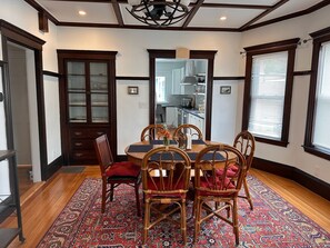 Dining - Charming Swampscott Retreat • 2BR • AC • Spa-Style Amenities (Swampscott)