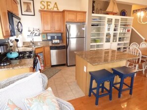 Fridge, microwave, oven, stovetop - 4BR Retreat • Rooftop Deck • Walk to Beach & Boardwalk (Ocean City)