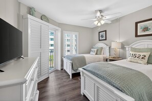 2 bedrooms, iron/ironing board, free WiFi, bed sheets - Oceanfront Condominium with Great Amenities. Loads of Family Fun! (St. Simons Island)