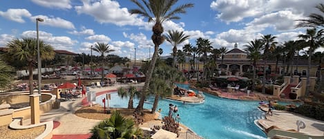 屋外プール、温水プール