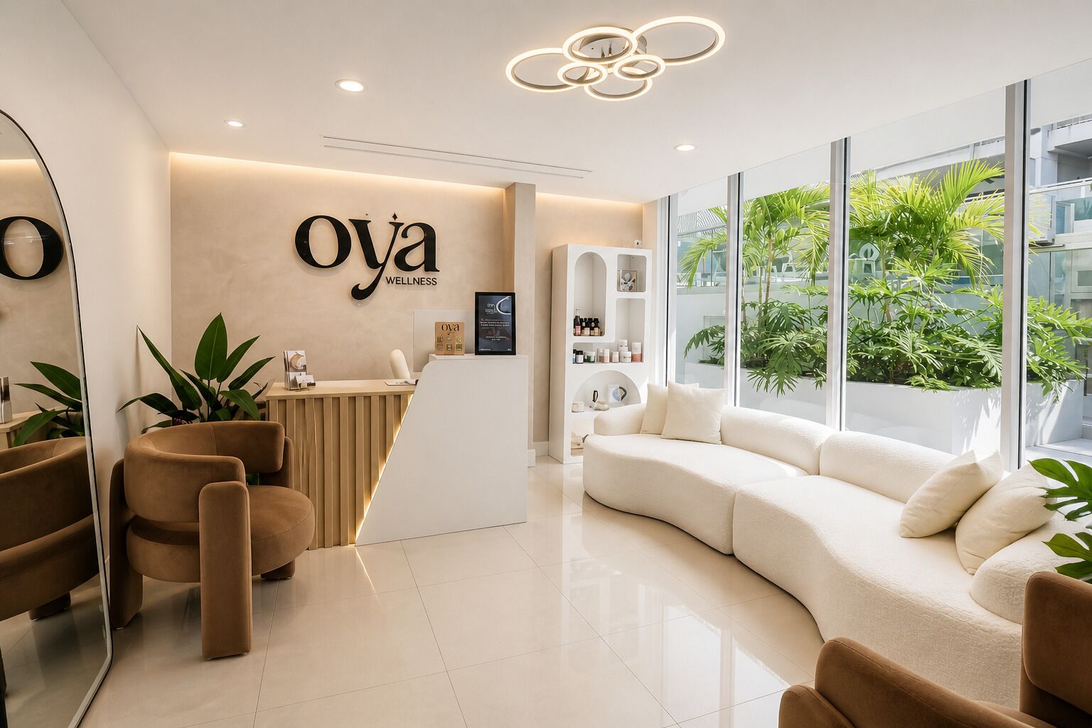 Spa reception