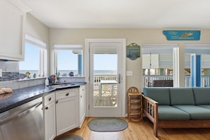 Interior - Beachfront Home - Dog-Friendly - Family-Ready Steps to the Sand (Galveston)