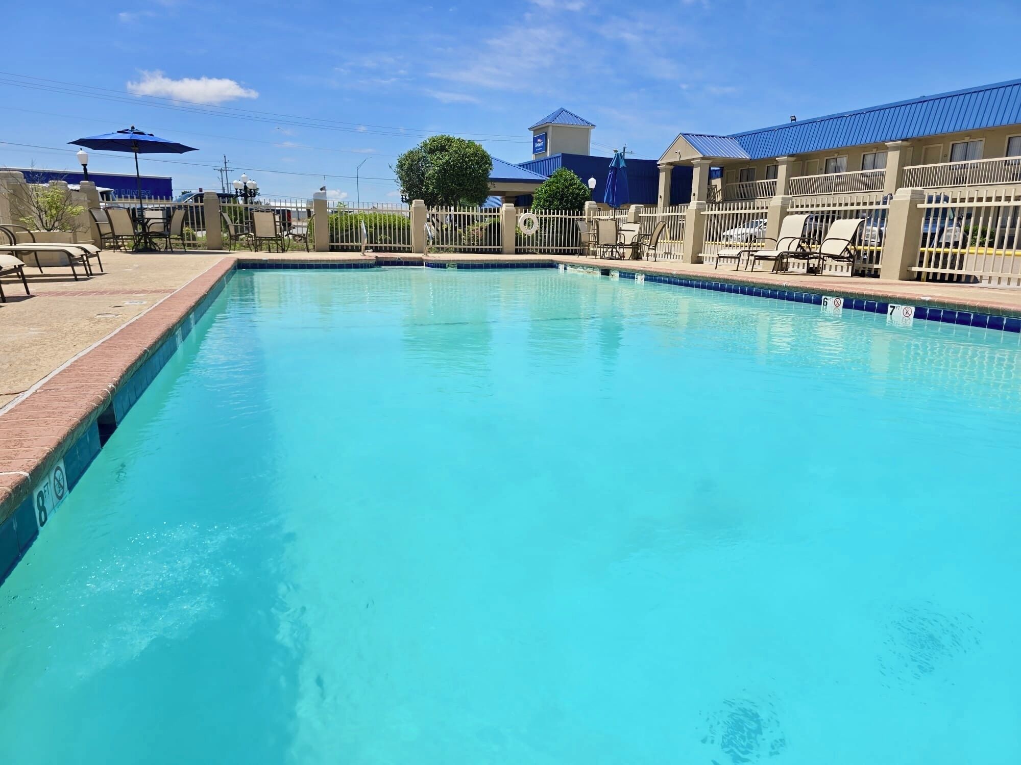 Seasonal outdoor pool