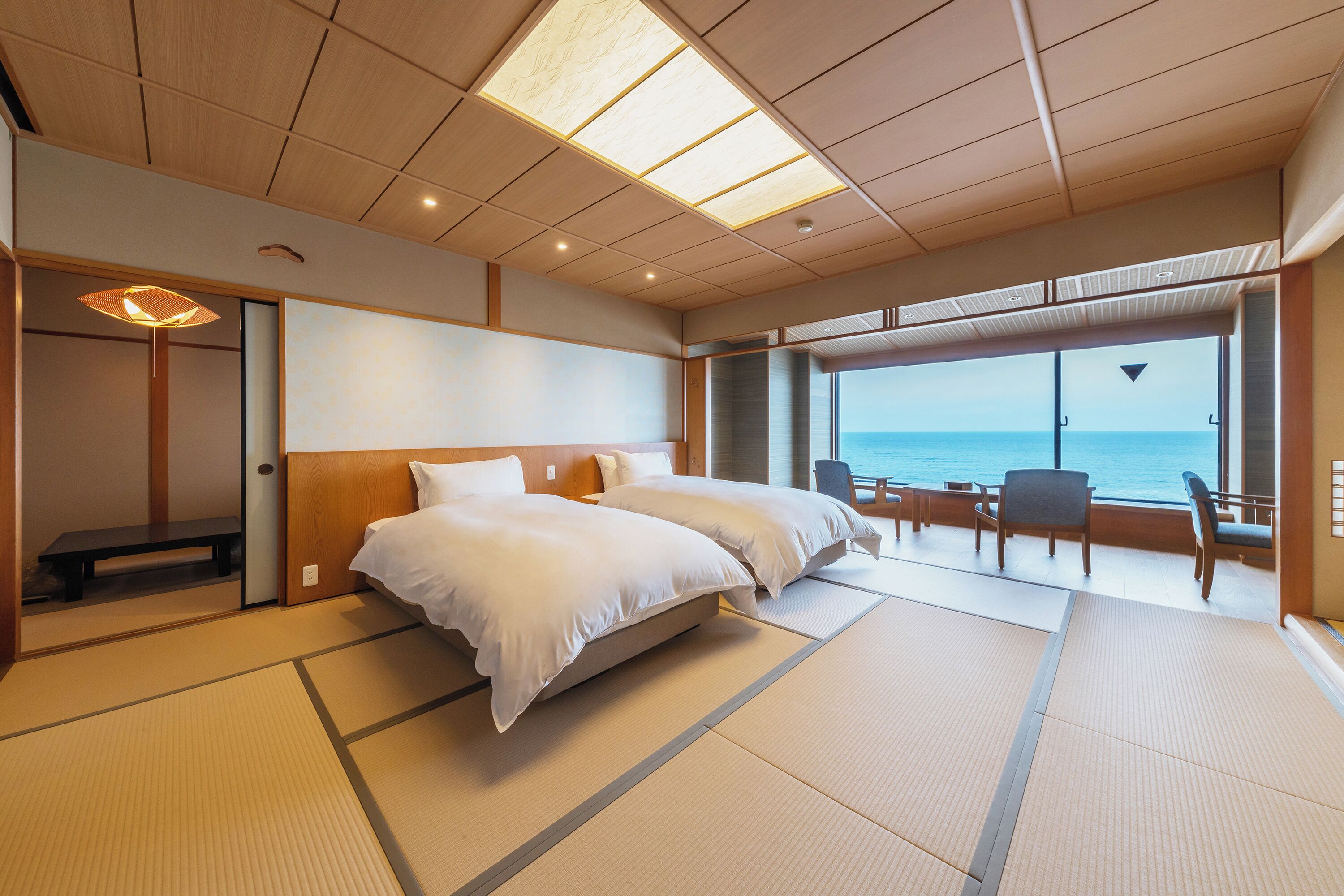 Chambre Deluxe avec lits jumeaux, non-fumeur (Japanese Style, Adjoining Room) | Accès au Wi-Fi (inclus)