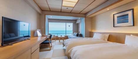 Japanese-style Twin Room with Daybed, Non Smoking | Free WiFi