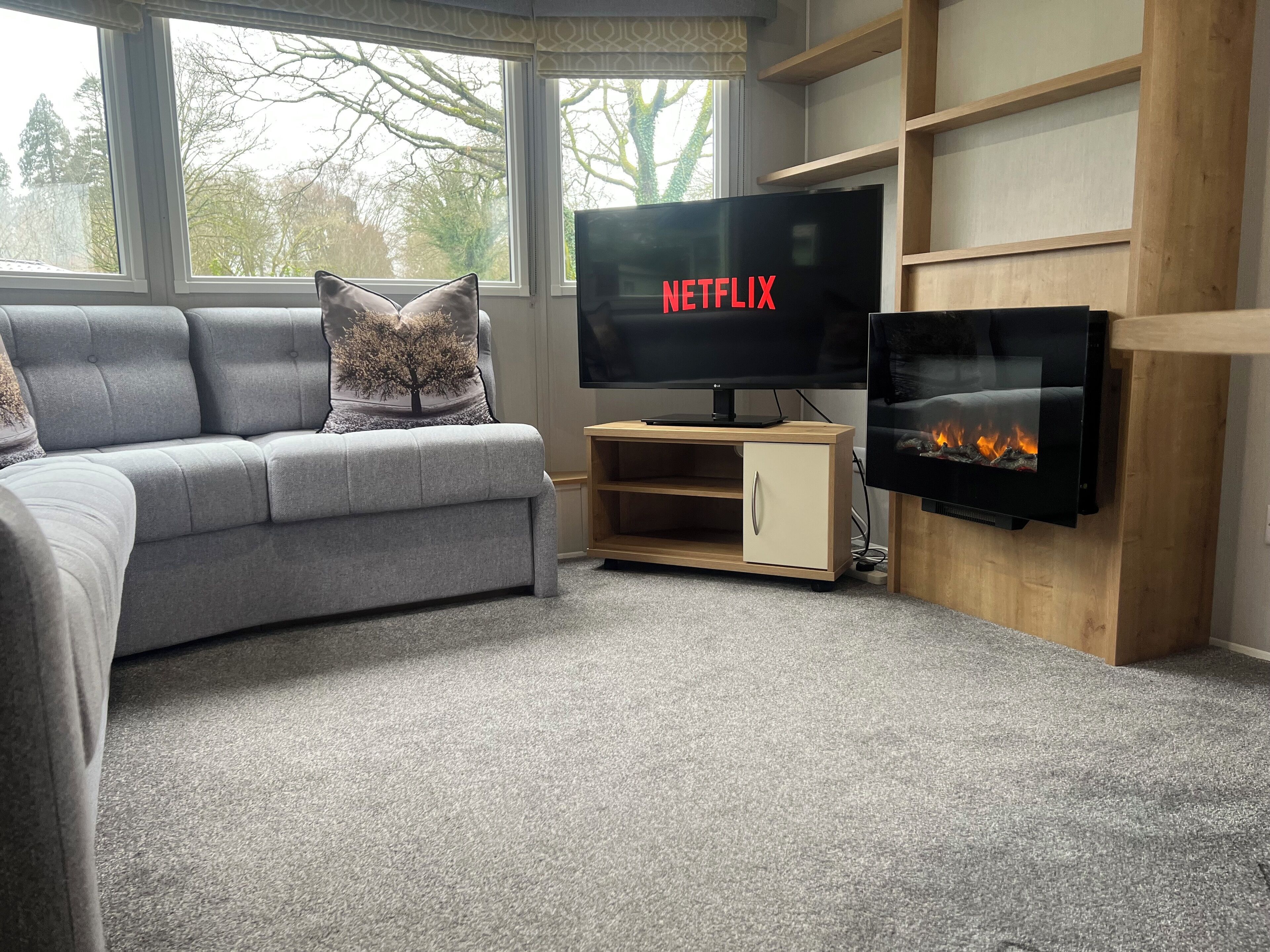 Älytelevisio, takka