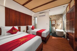 Twin Room | Minibar, desk, laptop workspace, free WiFi - Tam Coc Pamela Homestay (Hoa Lu)