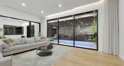 Enjoy a Brand-New Modern Luxury Stay w/ Pool, Spa & Scenic Parkland Views!